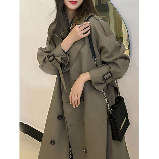 Double Breasted Oversize Trench Coat